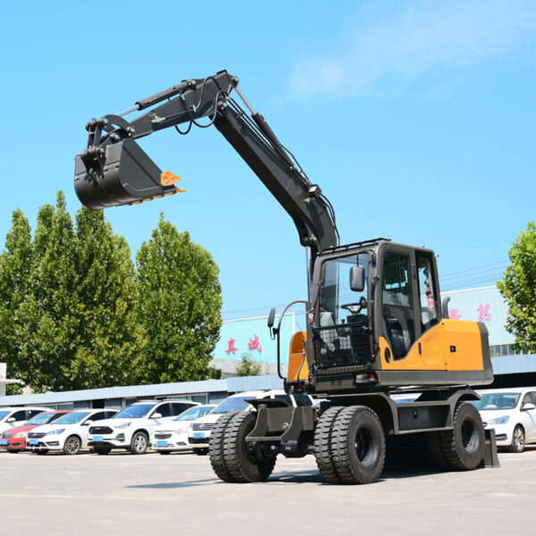 7.5 ton wheeled excavator - Image 2