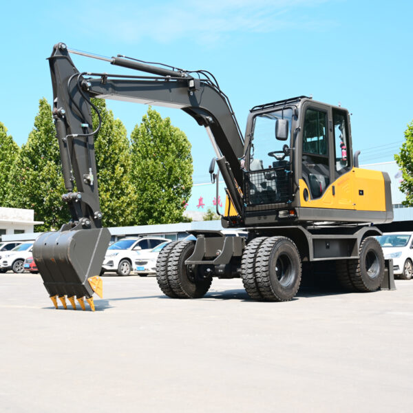 7.5 ton wheeled excavator - Image 4